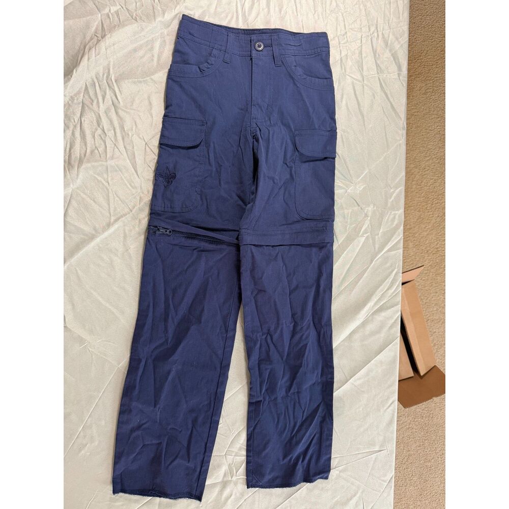 Official BSA Uniform Switchback Pants (Used - Excellent 10/10!) Youth Size 6/7